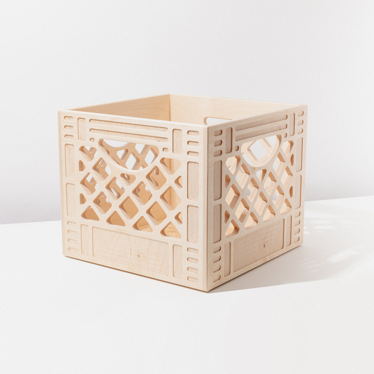 Classic Wooden Milk Crate WAAM