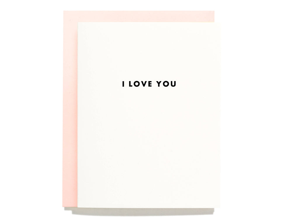 Card // I Love You